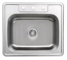 Кухонна мийка на стільницю Kraus KTM25 63,5x56