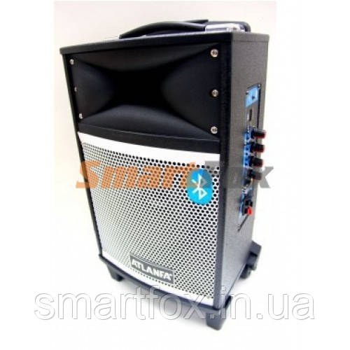 Портативна колонка Bluetooth у формі валізи AT-Q9 з USB+SD+FM+AUX+аккум. 12V (43х24х19 см)