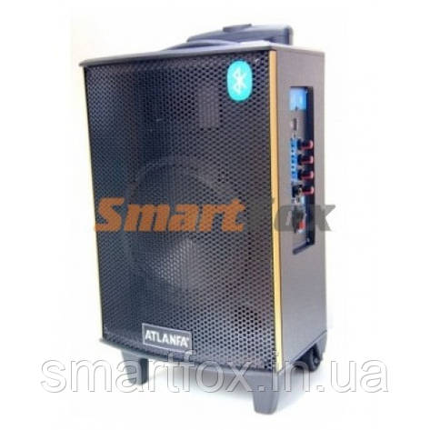 Портативна колонка Bluetooth у формі валізи AT-Q7 з USB+SD+FM+AUX+аккум. 12V (47х29х24 см), фото 1