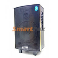 Портативна колонка Bluetooth у формі валізи AT-Q5 з USB+SD+FM+AUX+мікрофон + вихід дод. колонки (54х