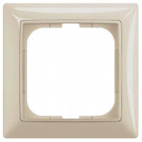 Рамка на 1-пост, слонова кістка — Abb Basic 55