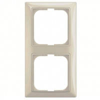 Рамка на 2-поста, слонова кістка — Abb Basic 55