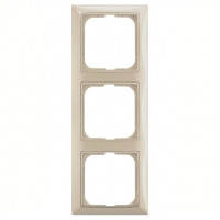 Рамка на 3-поста, слонова кістка — Abb Basic 55