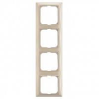Рамка на 4-поста, слонова кістка — Abb Basic 55