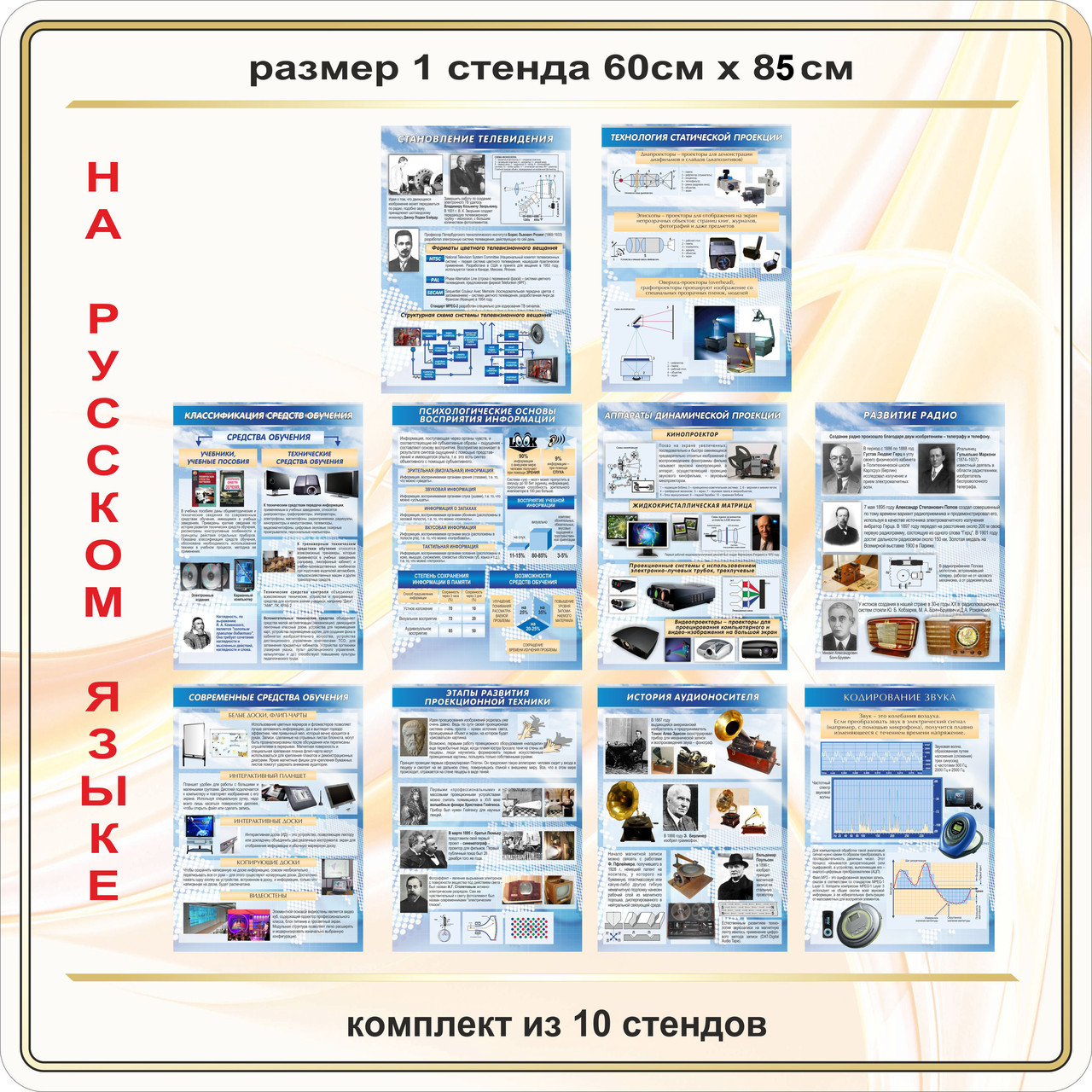 Таблицы для кабинета информатики на русском языке - фото 2 - id-p39327453