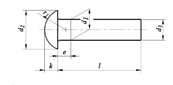 Заклепки DIN 660 