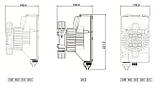 Мембранний дозувальний насос Seko 0,4-54 л/год, 1-20 барів, фото 4