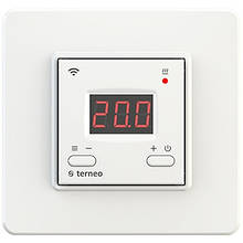 Wi-Fi терморегулятор Terneo ax (білий) дистанційний регулятор температури тепла підлога бездротове управління
