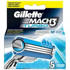 Картридж Gillette "Mach3 Turbo" (5)