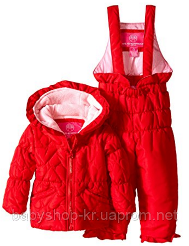 Роздільний червоний комбінезон Weatherproof (США) для дівчинки 12мес