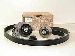 Комплект ременя генератора Рено Майстер III 2.3 dCi (-AC) - RENAULT (Оригінал) 117209956R