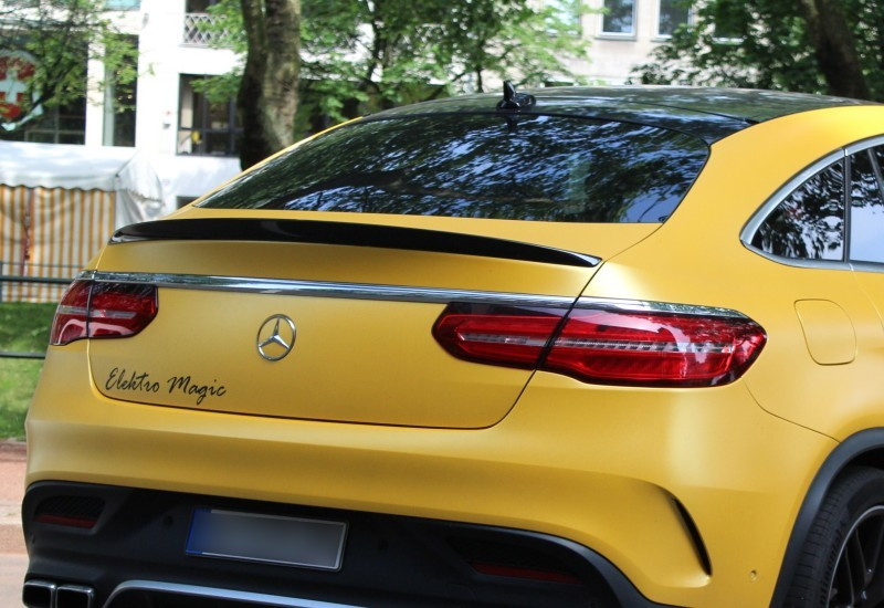 Спойлер Mercedes GLE coupe в стилі AMG карбон