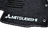 Текстильні килимки в салон Mitsubishi Outlander XL (2006-2009) /Чорні, кт. 5шт, фото 5