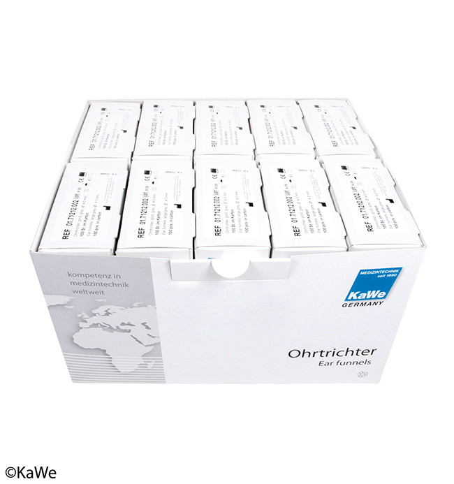 Одноразові вушні воронки, Ø 2,5 мм або 4,00 мм, 100 шт. (Розсипом), фото 1