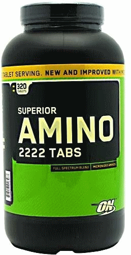 Амінокислоти OPTIMUM NUTRITION Superior Amino 2222 320 tab - фото 1 - id-p39342949