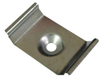 Кліпса для кріплення кутового профілю 25*10мм (1шт) Код.57806, фото 1