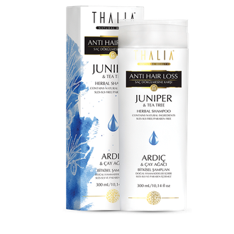 Шампунь безсульфатний від випадіння волосся з екстрактом ялівцю Тhalia (3601011), фото 1