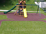 Гумова плитка для дитячих майданчиків, фото 5