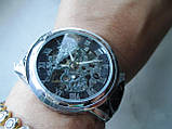 Чоловічий годинник "Скелетон", фото 4