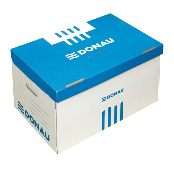 Короб картонний для архівних боксів, синій (7666301PL-10)