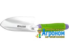 Совок посадковий широкий 85х300 мм, прогумована ручка, Palisad