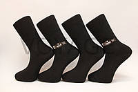 Мужские носки высокие стрейчевые КАРАБЕЛА 41-44 черный