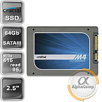 Накопичувач SSD 2.5" 64GB Crucial CT064M4SSD2 (SATAIII) БО