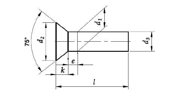 Заклепки DIN 661 Заклепки DIN 661