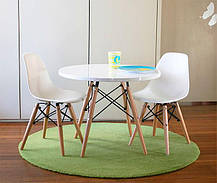 Детский стул Eames DSW оранжевый, сверхпрочный пластик ABS, дизайн Charles & Ray Eames, фото 3
