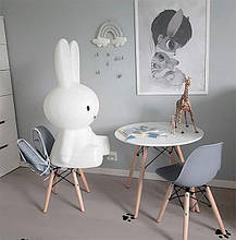 Детский стул Eames DSW белый, сверхпрочный пластик ABS, дизайн Charles & Ray Eames, фото 3