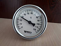Термометр биметаллический WATTS 63/50, 120С,ОШ