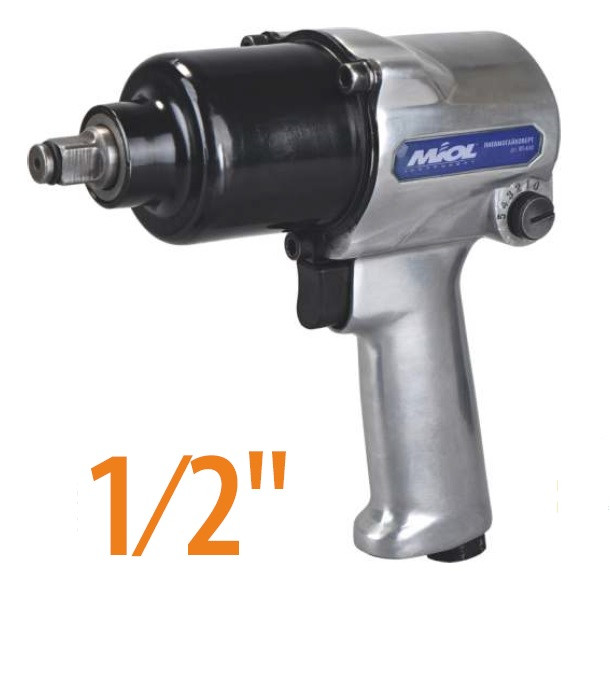 Пневмогайковерт 1/2" 596N/m 7000об/хв 2,8 кг Miol 81-630