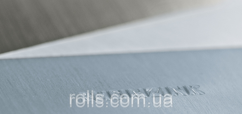 Плоский лист Rheinzink prePatina blaugrau, 0,7мм, 1000*2000мм, Цинк-титан серо-голубой вальцованный - фото 2 - id-p39373731