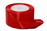 Стрічка атласна 5 см 23м №26 червона