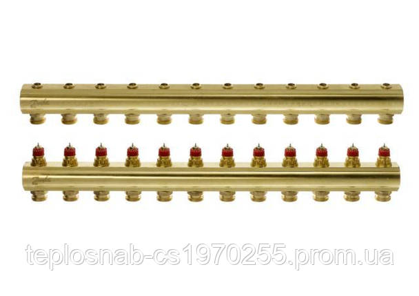 Розподільний колектор Danfoss FHF-12 без витратомірів 088U0512, фото 2