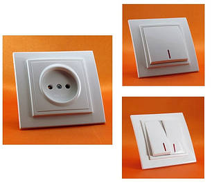 Розетки і вимикачі АВАТАР внутрішня серія