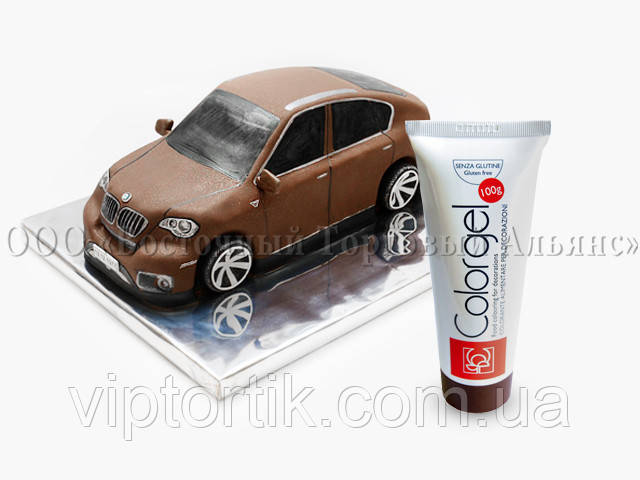 Гелевий барвник Modecor — Коричневий — 100 г, фото 1