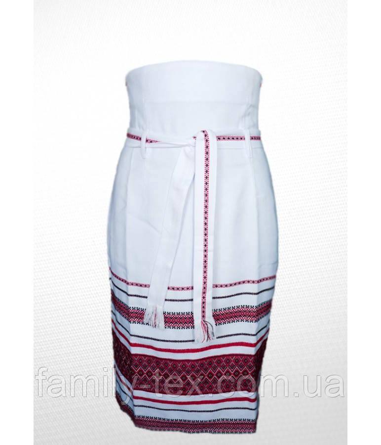 Спідниця вишита з повишеною талією, розмір 40, фото 1