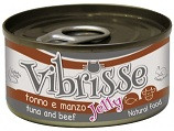 C1018431 Vibrisse Консерви для кішок з тунцем яловичиною в желе, 70 гр