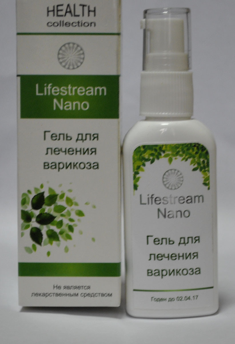 Lifestream nano (Лайфстрім Нано) Гель для лікування варикозу