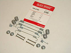 Комплект пружинок зад. тор.колодок (d=228x42.5) на Рено Кенго (97-2008) - QUICK BRAKE — 1050750