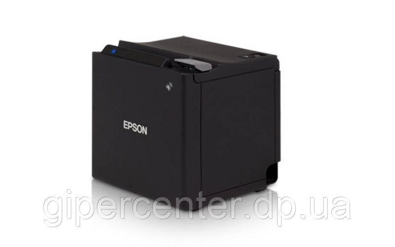 Принтер чеков с обрезчиком Epson TM-m30 (Ethernet+USB) черный - фото 1 - id-p570955726