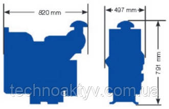 Дизельный двигатель Perkins 403A-15G