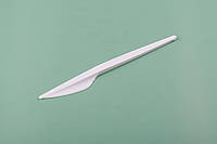 Нож одноразовый белый 16,5 см 100 шт в уп
