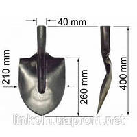 Лопата подборо-копальна ЛПК американка 400 мм