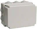 Коробка КМ41246 распаячная для о/п IP55 RAL7035 (10 вводов)