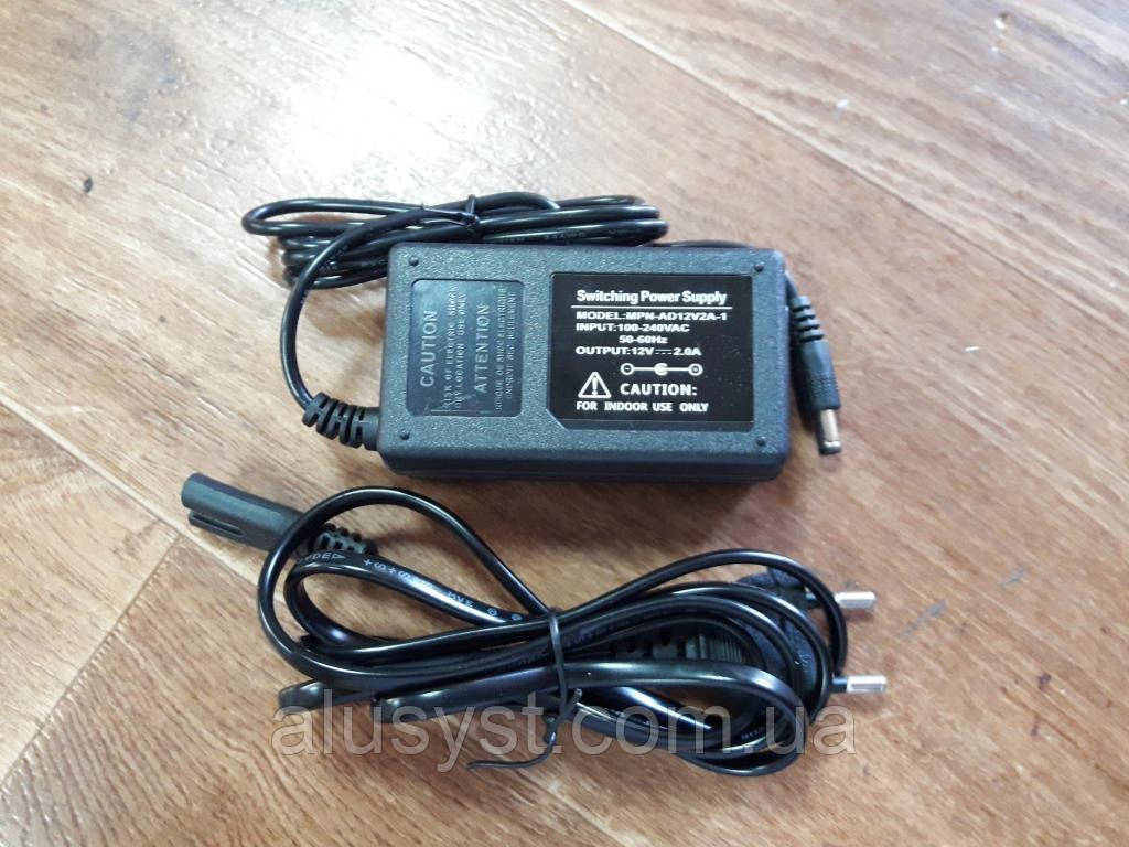 Блок живлення (адаптер) 12 V 24 W-2 А 