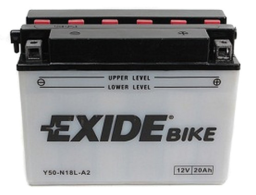 Аккумулятор кислотный 20Ah 260A EXIDE E50-N18L-A = Y50-N18L-A - фото 1 - id-p571026396