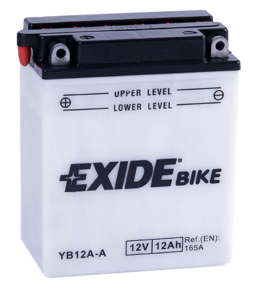 Аккумулятор кислотный 12Ah 165A EXIDE EB12A-A = YB12A-A - фото 1 - id-p571030409