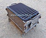 Решітка гриль чавунна для барбекю 260х360 мм мангал, фото 3